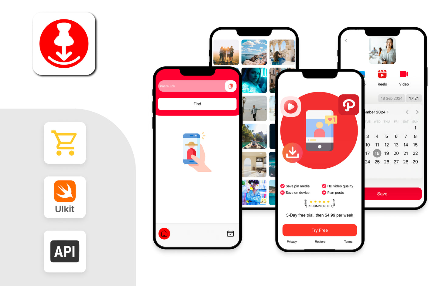 Pinterest Downloader & Planner